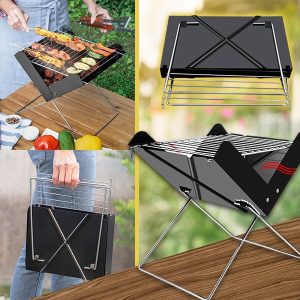 Opvouwbare draagbare barbecuegrill | GRILLOMATE
