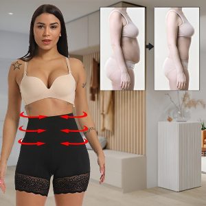 High-Waist Corrigerende Slips - Set van 2 (Zwart + Beige) | LACYFIT