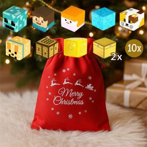 10x extra blokken voor MAGCRAFTI + 2x gratis cadeautassen | MAGCRAFTIBLOCKSX2MAS