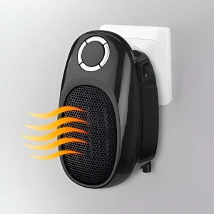 Draagbare mini-verwarming voor stopcontact
