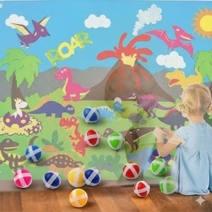 12 plakballen voor vilten borden