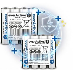 AA- en AAA-batterijenset