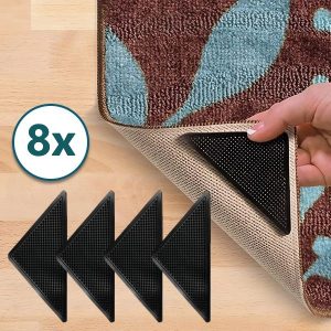 8x zelfklevende antislip tapijtpads