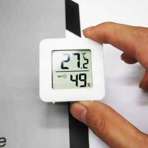 Elektronische temperatuur- en vochtigheidsmeter